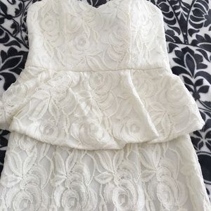 Simple wedding dress